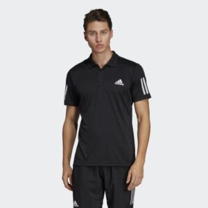 Alternative view of Áo Adidas 3 Stripes Club Polo Shirt Black DU0848