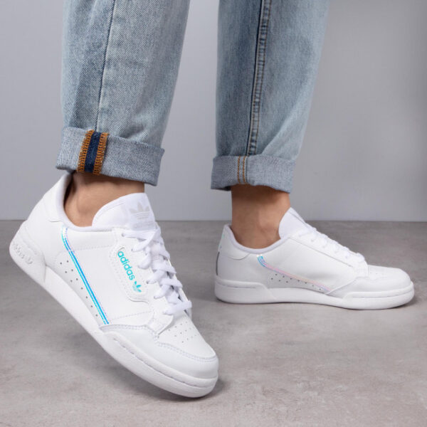 Giày Adidas Continental 80 J 'White Iridescent' EE6471 - Ảnh 4