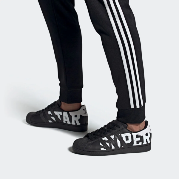 Giày Adidas Superstar 'Black Big Logo' FV3745 - Ảnh 3
