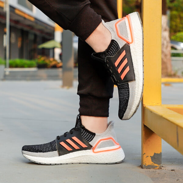 Giày Adidas UltraBoost 19 'Core Black Solar Orange' G27516 - Ảnh 2