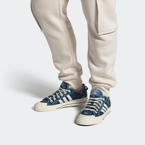 Giày Adidas Nizza RF 'Blue' GX4602 - Ảnh 3