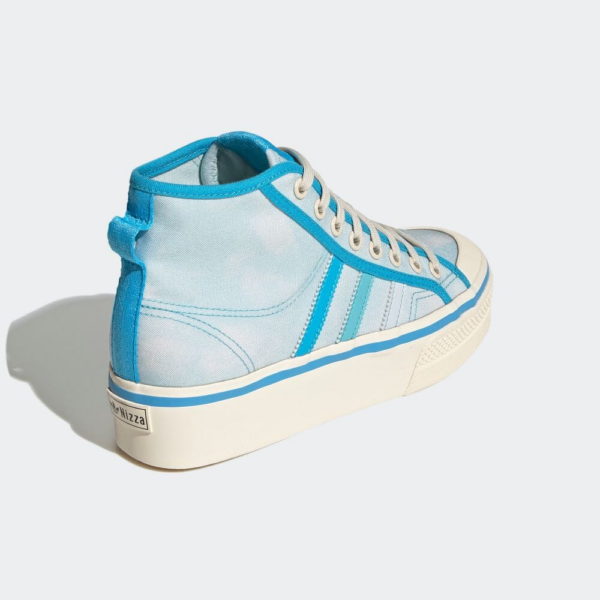 Giày Adidas Nizza Platform Mid 'Blue' GX4604 - Ảnh 2