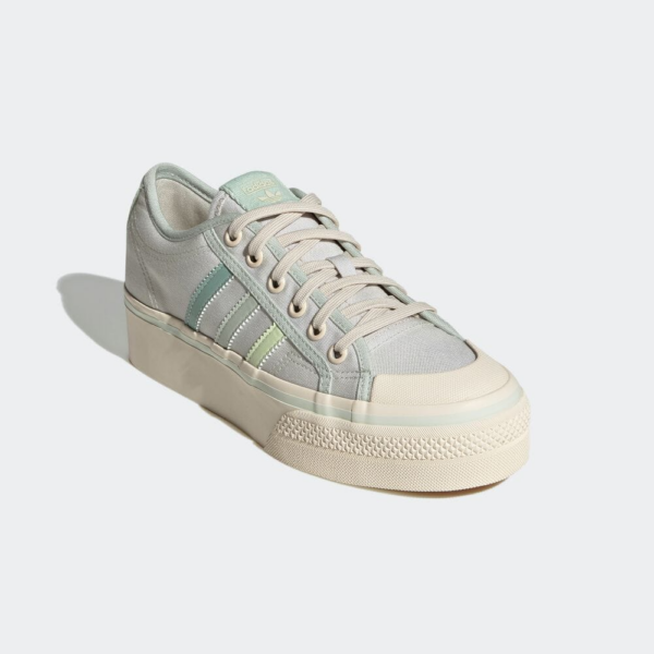 Giày Adidas Nizza Platform 'Mint White' GX4605 - Ảnh 3