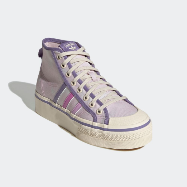 Giày Adidas Nizza Platform Mid 'Purple' GX4608 - Ảnh 3