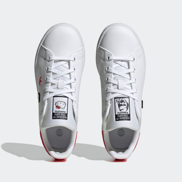 Giay Adidas Hello Kitty And Friends Stan Smith 'White Red' HQ1901