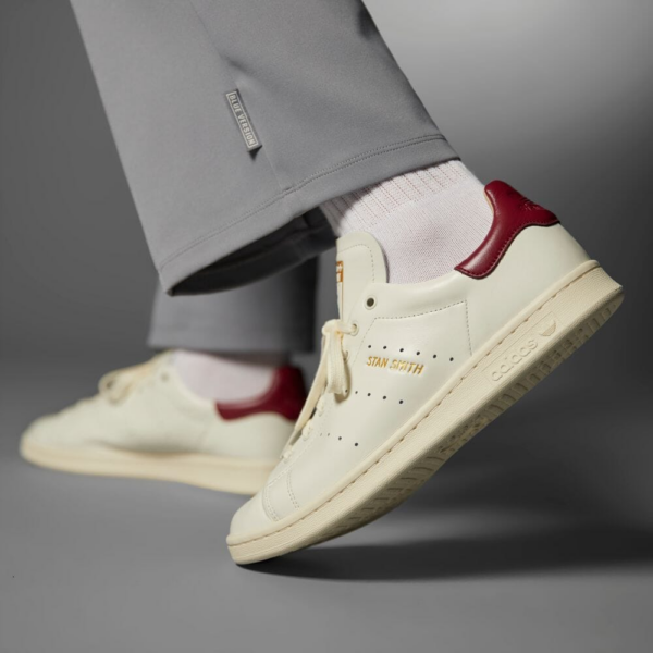 Giay Adidas Stan Smith Lux 'White Burgundy' HQ6786