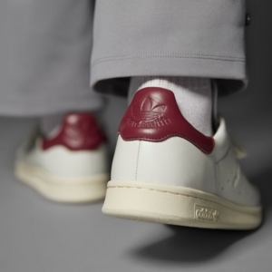 Giay Adidas Stan Smith Lux 'White Burgundy' HQ6786