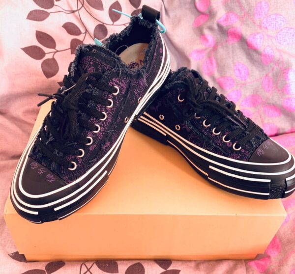 Giày xVESSEL x Niko and 'Purple Paisley' F20X011P - Ảnh 7