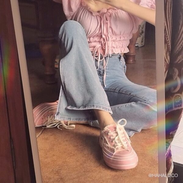 Giày xVESSEL G.O.P Slip On Pink S20X005QF - Ảnh 6