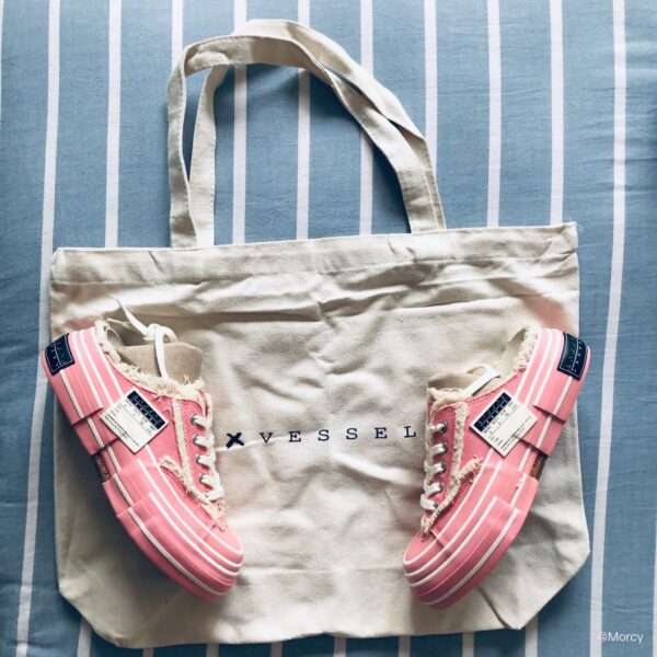 Giày xVESSEL G.O.P Slip On Pink S20X005QF - Ảnh 7