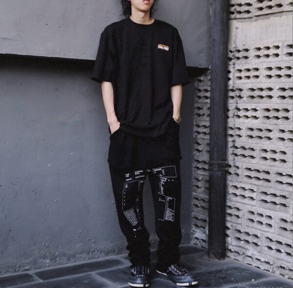 Giày xVESSEL G.O.P. Highs for Yohji Yamamoto Black FN-E03-062-1 - Ảnh 10