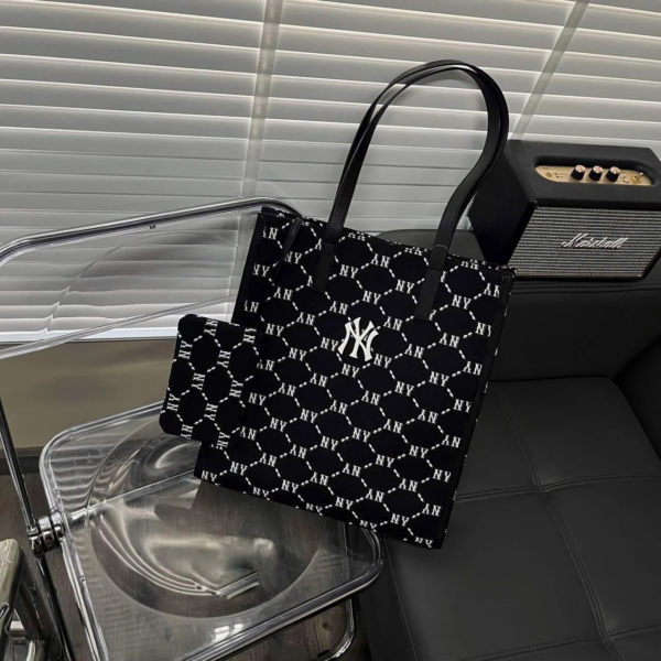 Tui MLB Monogram Diamond Jacquard 'Black' 3AORM012N-50BKS