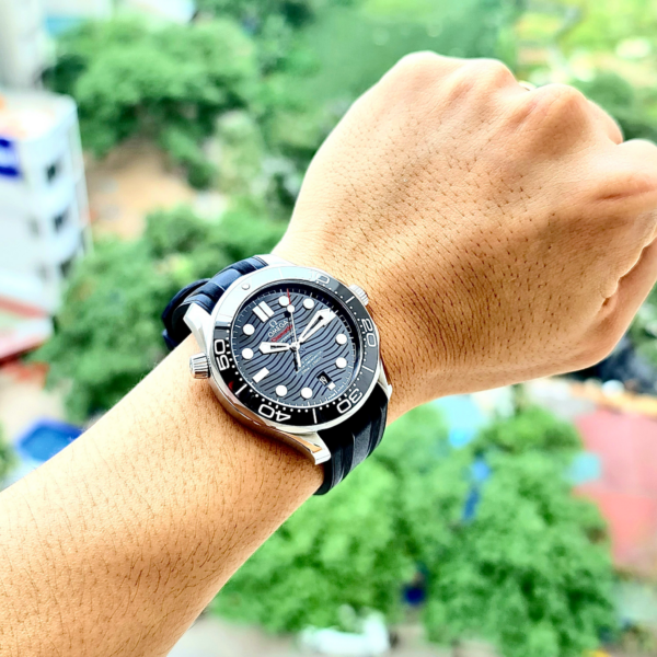 Đồng Hồ Omega Seamaster Automatic 'Black'  210-22-42-20-01-002 - Ảnh 3