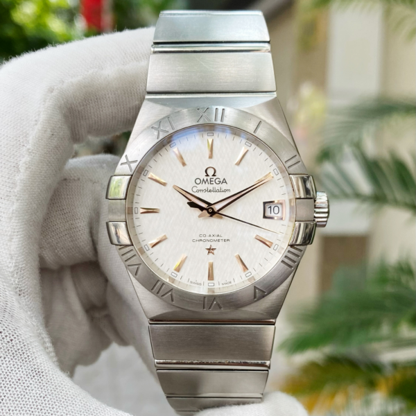 Đồng Hồ Omega Constellation Automatic 'Silver' 123-10-38-21-02-002 - Ảnh 3