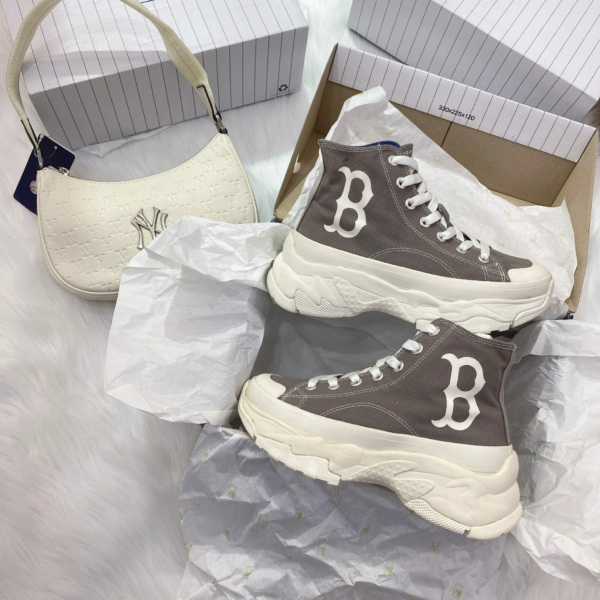 Giày MLB Chunky High Boston Red Sox 32SHU1111-43M - Ảnh 6