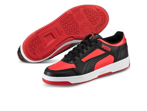 Giày Puma Rebound Joy Low 'Black Red' 380747-10 - Ảnh 2