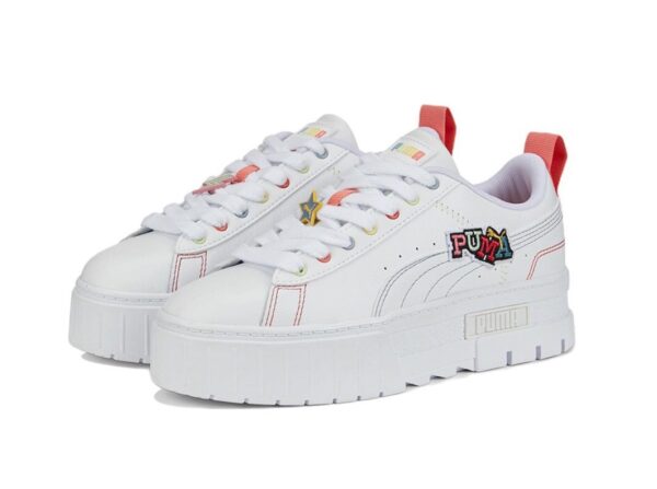 Giày Puma Mayze Pierced 'White' 386582-01 - Ảnh 4
