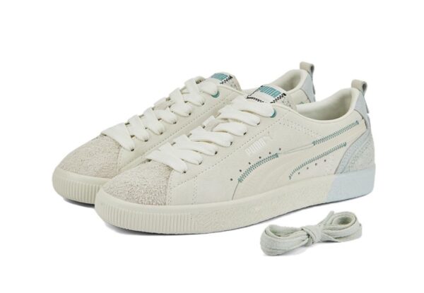 Giày Puma Suede Vintage Beautiful Flow 'White Grey' 386340-01 - Ảnh 6