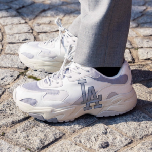 Alternative view of Giày MLB Bigball Chunky Lite LA Dodgers 'Grey' 3ASHC311N-07GRS