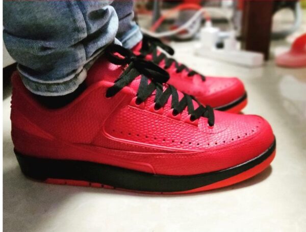 Giày Nike Air Jordan 2 Retro Low 'Gym Red' 832819-606 - Ảnh 5