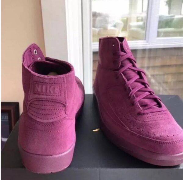 Giày Nike Air Jordan 2 Retro Deconstructed 'Bordeaux' 897521-606 - Ảnh 3