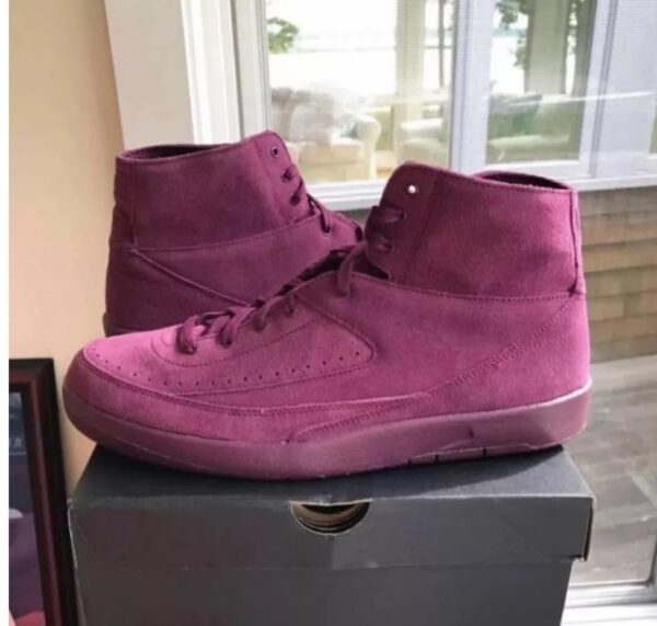 Giày Nike Air Jordan 2 Retro Deconstructed 'Bordeaux' 897521-606 - Ảnh 4