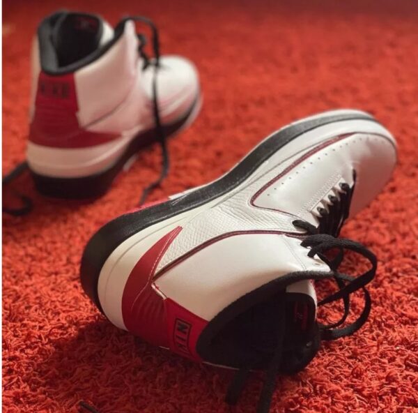 Giày Nike Air Jordan 2 Retro QF 'Varsity Red' 2010 395709-101 - Ảnh 4