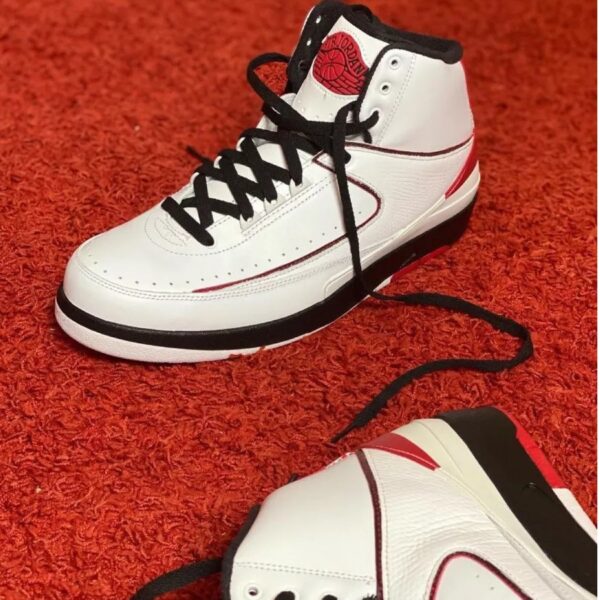 Giày Nike Air Jordan 2 Retro QF 'Varsity Red' 2010 395709-101 - Ảnh 3