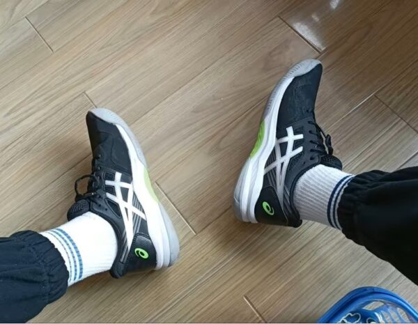 Giày Tennis Asics Gel Game 8 'Black Pure Silver' 1041A192-004 - Ảnh 3