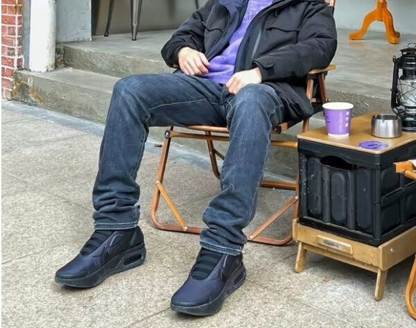 Giày Nike Adapt Auto Max 'Triple Black' CZ6800-002 - Ảnh 4