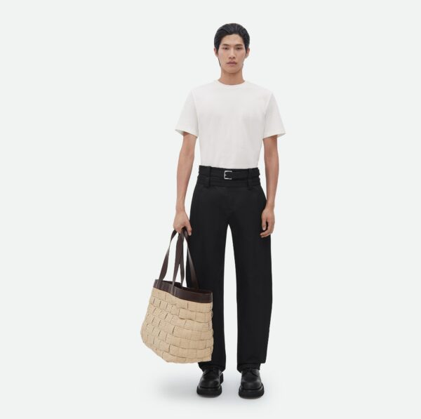 Tui Bottega Veneta Cassette Tote 'Natural' 730874V2OC19814