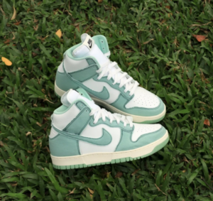Giay Nike Dunk High 1985 'Enamel Green Denim' DV1143-300