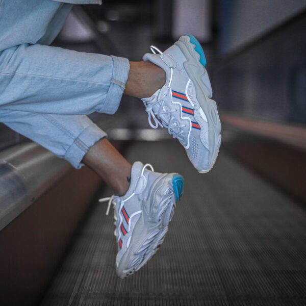 Giày Adidas Wmns Ozweego 'White Signal Coral' EF4290 - Ảnh 5