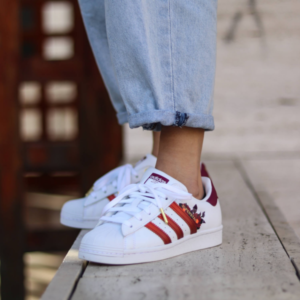 Giày Adidas Her Studio London x Wmns Superstar 'Autumn Floral' FW2527 - Ảnh 2