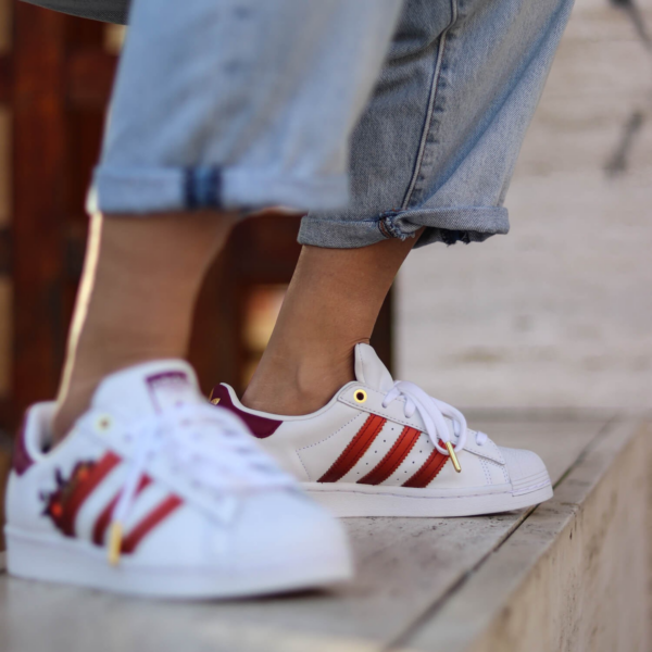 Giày Adidas Her Studio London x Wmns Superstar 'Autumn Floral' FW2527 - Ảnh 3