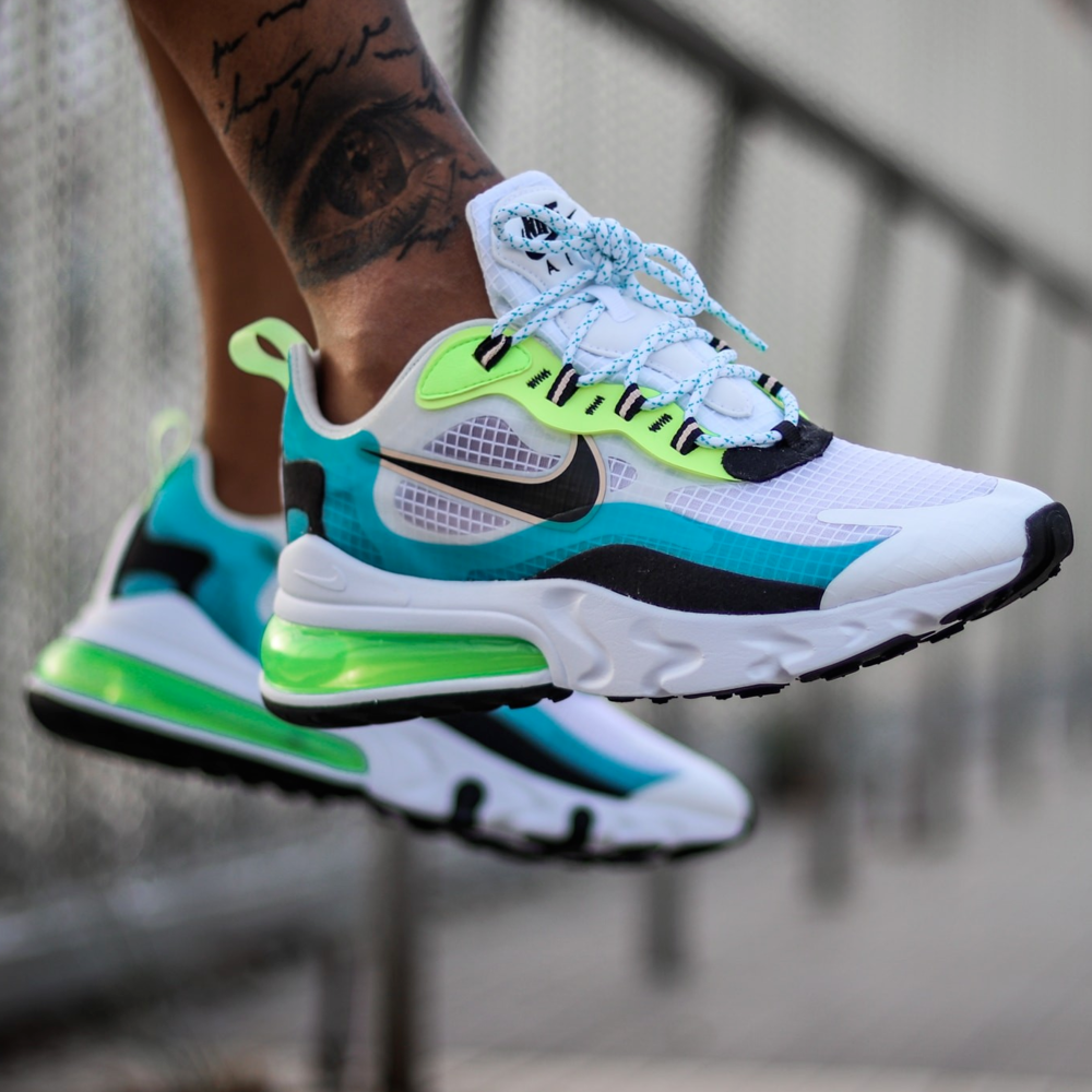 Giày Nike Air Max 270 React SE 'Oracle Aqua' CT1265-300 - Ảnh 4