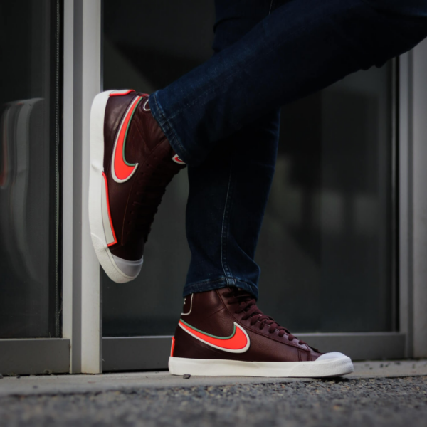Giày Nike Blazer Mid ’77 Infinite Surfaces 'Dark Team Red' DA7233-200 - Ảnh 4