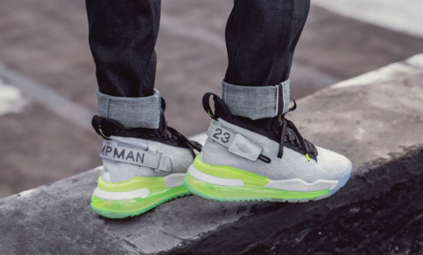 Giày Nike Jordan Proto Max 720 'Aluminum Grey Neon' BQ6623-007 - Ảnh 3