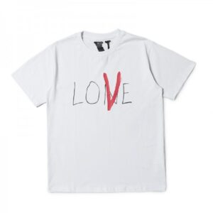 Áo Vlone Lone Love Tee White