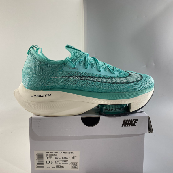 Giày Nike Air Zoom Tempo Flyknit GS 'Hyper Turquoise' CJ2102-300 - Ảnh 5