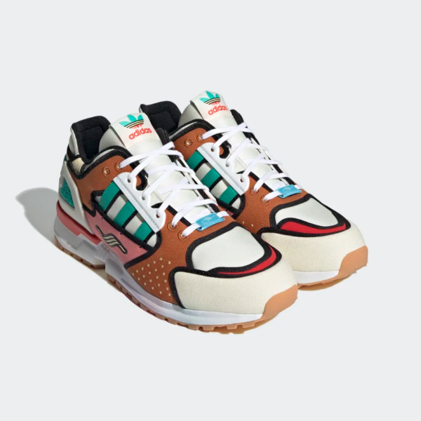 Giày Adidas ZX 10000 'Krusty Burger' H05783 - Ảnh 2