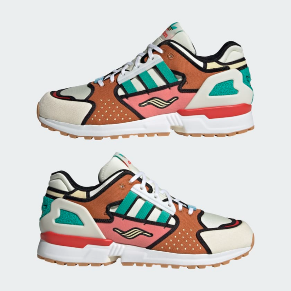 Giày Adidas ZX 10000 'Krusty Burger' H05783 - Ảnh 3