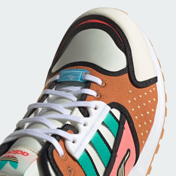 Giày Adidas ZX 10000 'Krusty Burger' H05783 - Ảnh 4