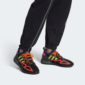 Alternative view of Giày Adidas ZX 2K Boost 'Black Solar Red' FY4005