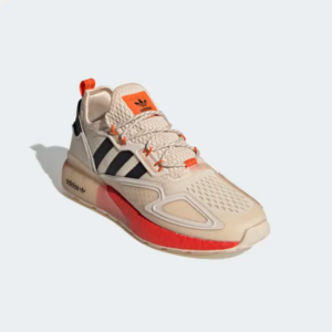 Alternative view of Giày Adidas ZX 2K Boost 'Beige Orange' FY2001