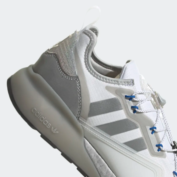 Giày Adidas ZX 2K Boost 'Silver White' GY1208 - Ảnh 6