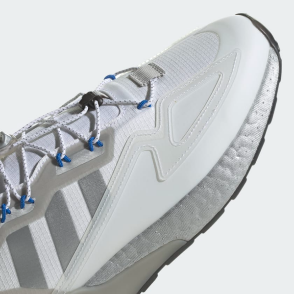 Giày Adidas ZX 2K Boost 'Silver White' GY1208 - Ảnh 5