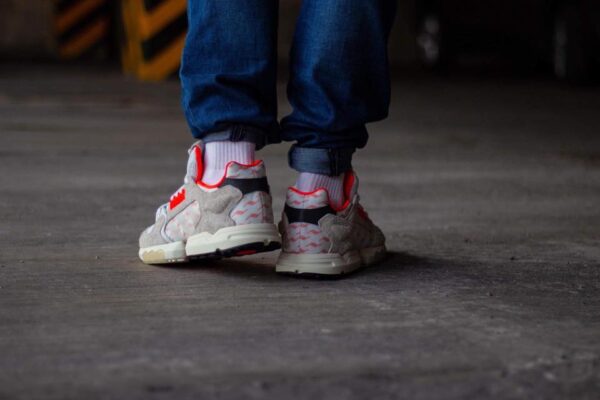 Giày Adidas ZX Torsion 'Solar Red' EH0251 - Ảnh 4