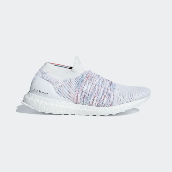 Giày Adidas UltraBoost Laceless 'White Multicolor' B37686 - Ảnh 3