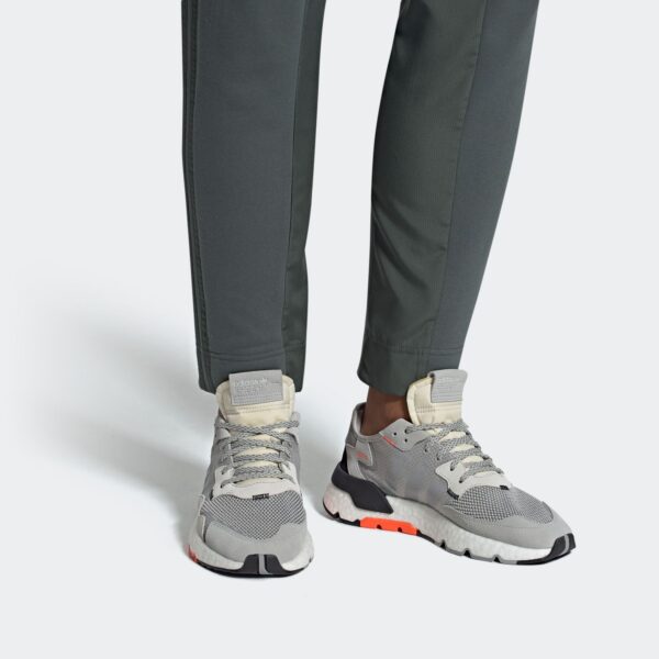 Giày Adidas Nite Jogger 'Grey Orange' DB3361 - Ảnh 2